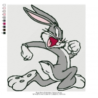 Bugs Bunny Embroidery Cartoon_04